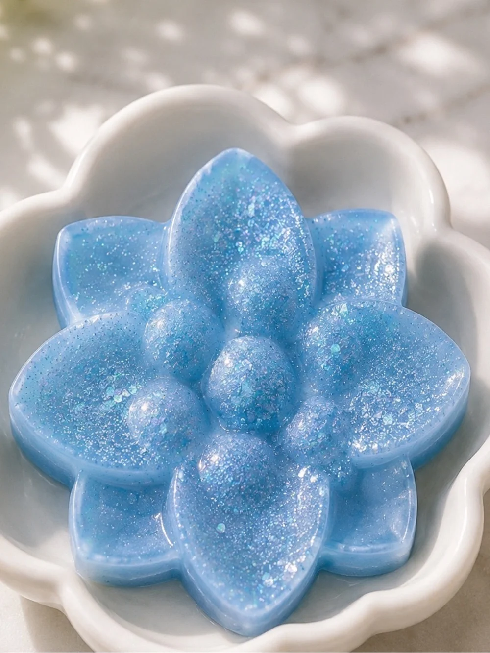 Jasmine lemon soap 3x3 inches 6oz made with DONKEY Milk